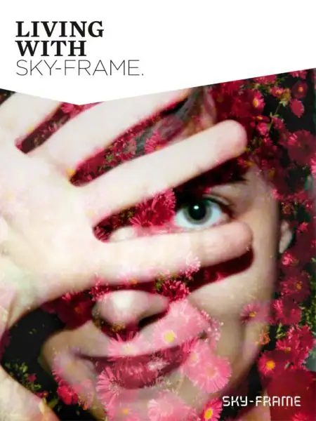 Broschyr Living with Sky-Frame