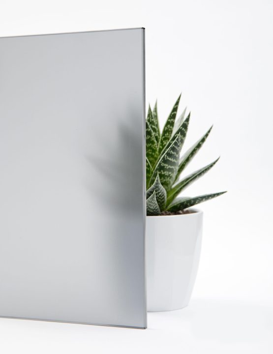 Matelux gråtonat glas