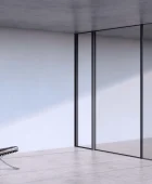 Minimalistiska skjutpartier från Otiima Vision med ultratunna profiler och modern glasfasad